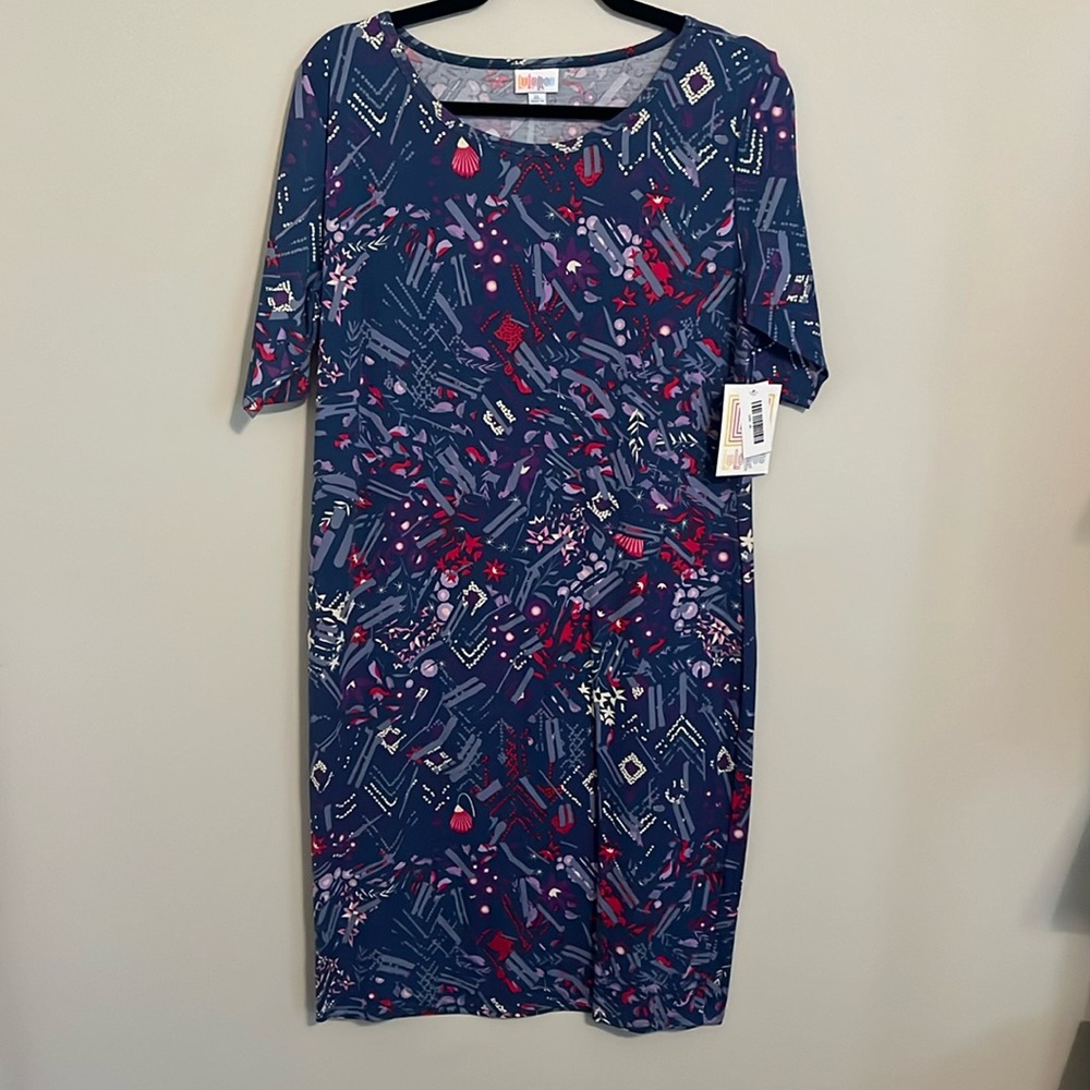 XL Floral LuLaRoe Julia Dress